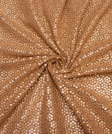 Net Embroidery Fabric For Lehenga
